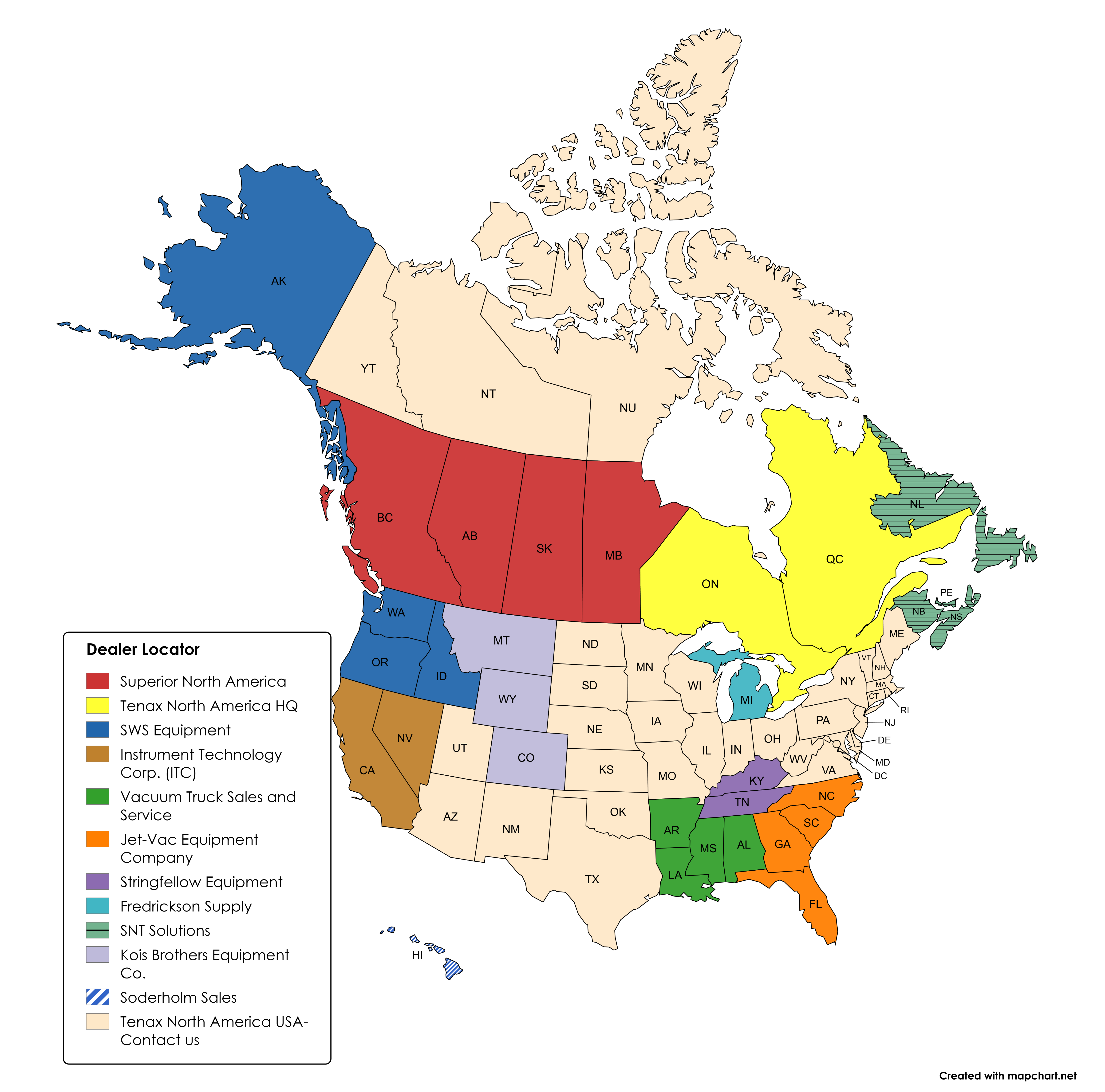 Locations